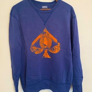 Men’s Cremieux Sweater - Blue, Large